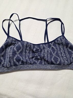 Blue Strappy VS Women's Bralette